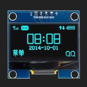 OLED дісплей 0,96 дюйма" I2C (синій) 128х64